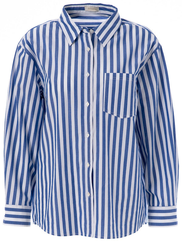 JcSophie - Blouse Garnette Blue Stripes