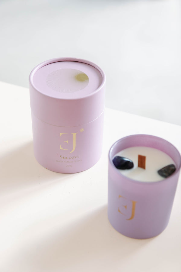 ExcluJess - Crystal Candle Amethist Succes