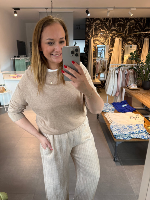 JcSophie - Trui Gwynevere Sweater Sand