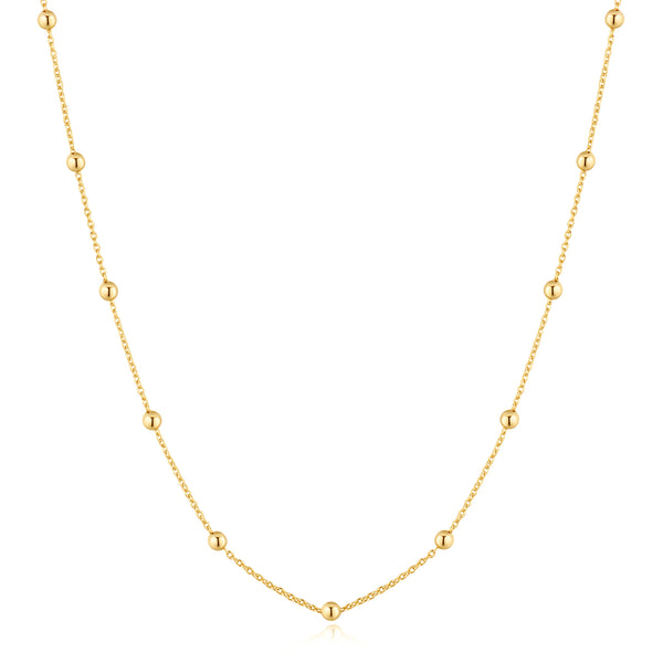 Ania Haie - POP CHARMS Ketting Gold Bobble Long Chain