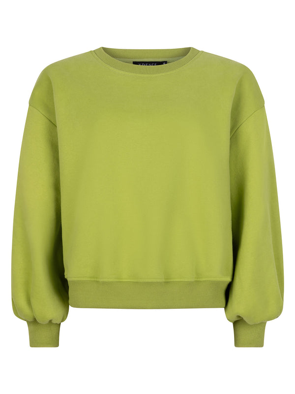 Ydence - Trui Sweater Floral Apple Green