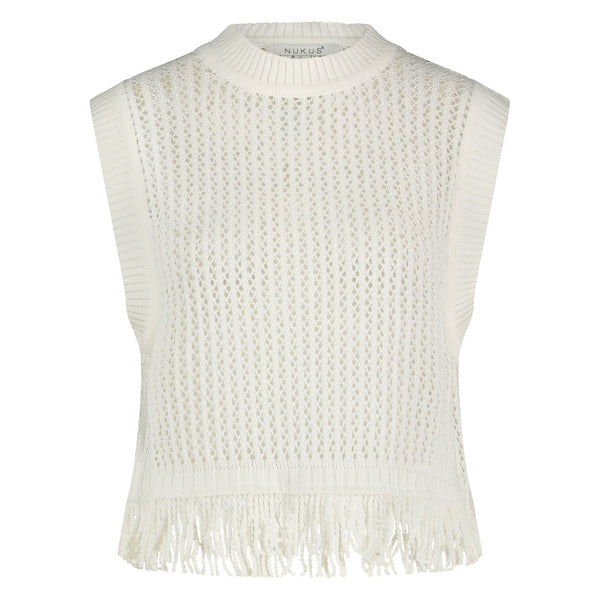 NUKUS - Top Kally Frills White