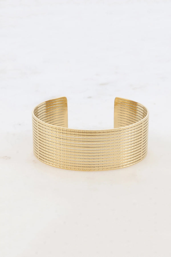 Armband - Cuff Mesh Lines