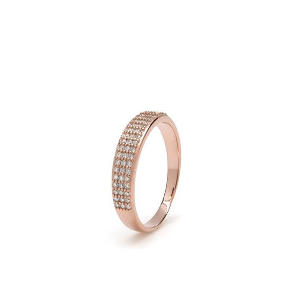 LineArgent - Ring Reflejo Single Rosegold - Luxedy