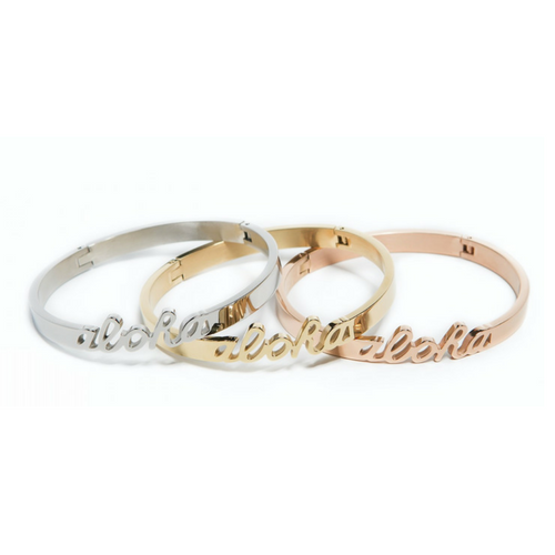 Silis - The Bangle Aloha (So Silver - Gold Out - Rosé All Day) - Luxedy