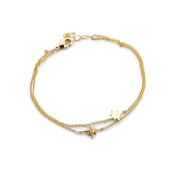 Les Cordes - Armband Goud Floris